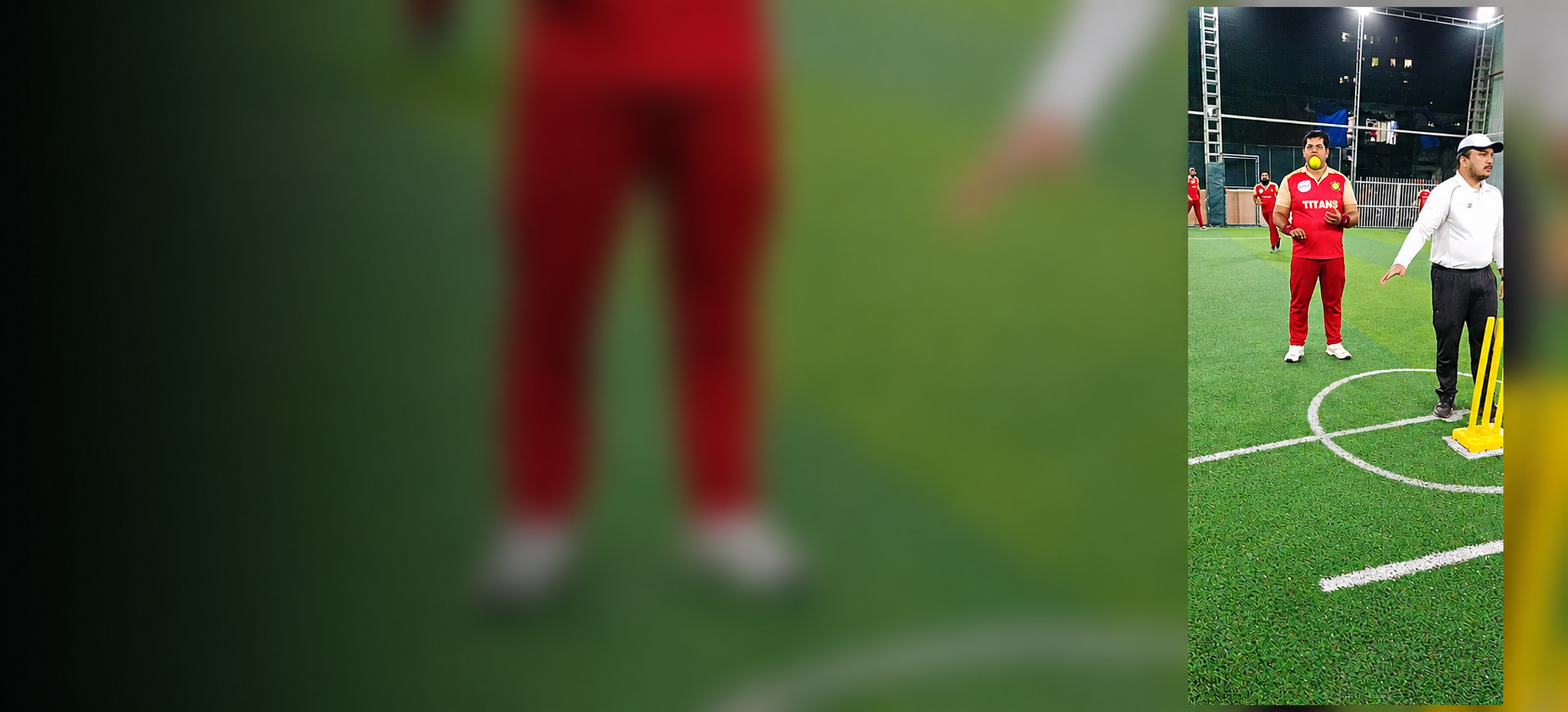 TCL match under floodlights